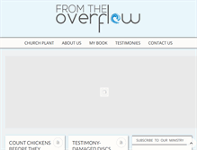 Tablet Screenshot of fromtheoverflow.com